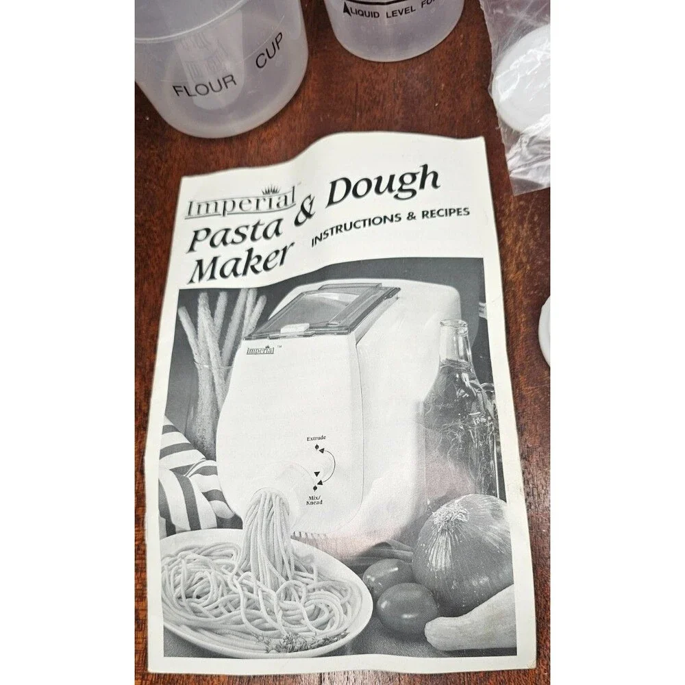 Imperial Pasta & Dough Maker Attachments 15+ Pieces CLEAN